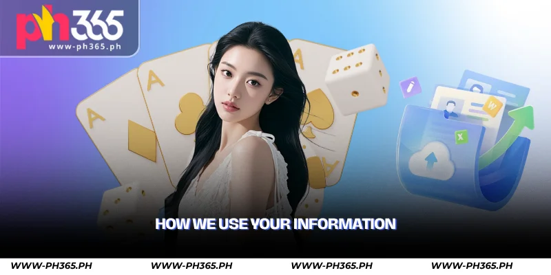 PH365 Privacy Policy – Secure Data & Player Protection 2 how we use your information