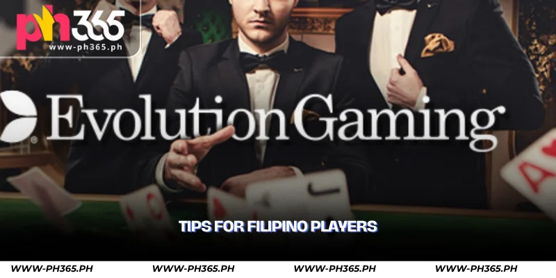 Evolution Gaming – World-Class Live Casino at PH365 3 tips for filipino players