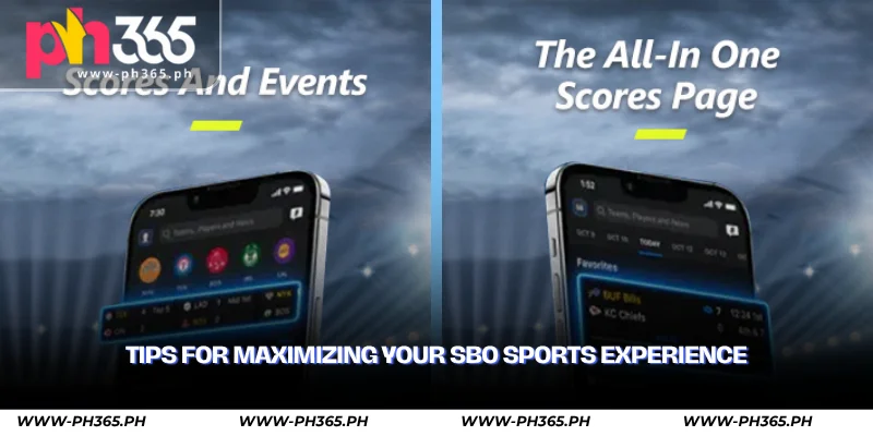 SBO Sports – Premium Sports Betting Experience at PH365 3 tips for maximizing your sbo sports experience