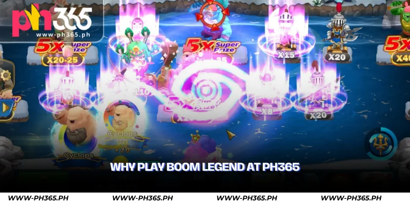 Boom Legend at PH365 – Explosive Fish Shooting Game by JILI 4 why play boom legend at ph365